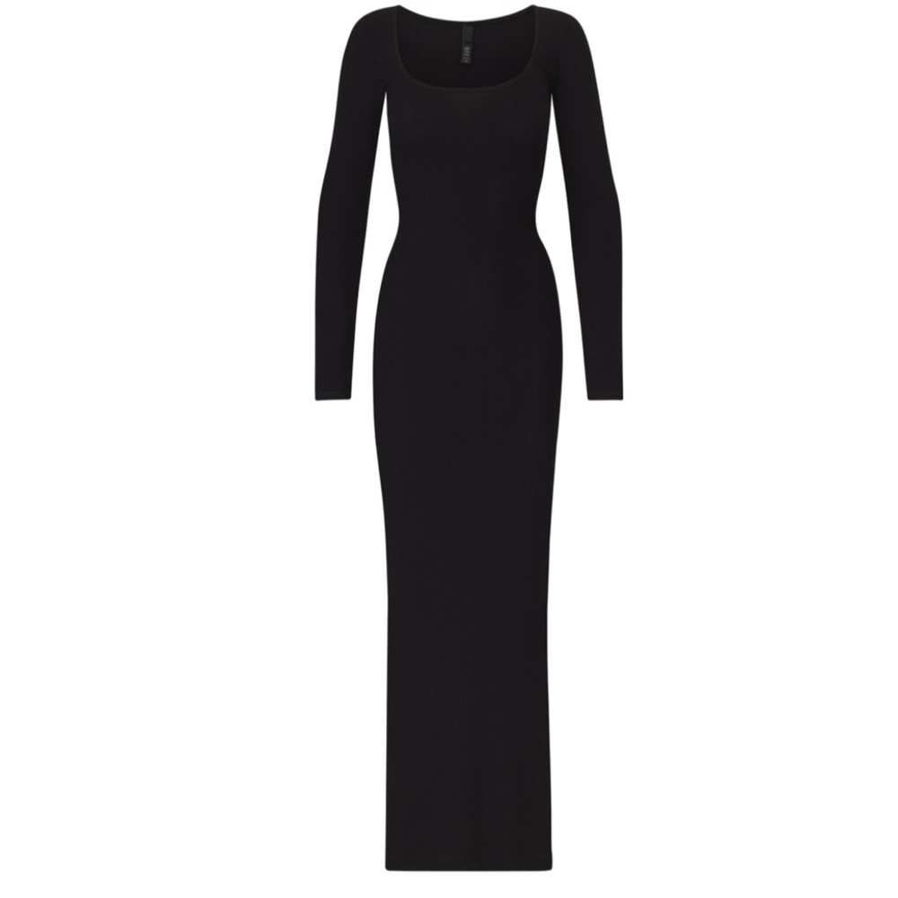 NWT SKIMS Soft Lounge Long Sleeve Dress